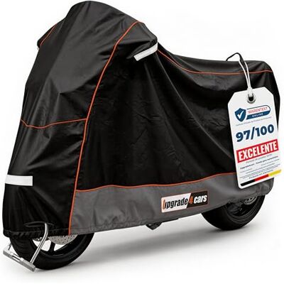 Upgrade4cars Capa para mota exterior impermeável 275 x 105 x 125 cm carro Acessório prático para o veículo Fácil de usar e guardar Adequado para todas as estações, verão e inverno Upgrade4cars Capa para mota exterior impermeável 275 x 105 x 125 cm carro Acessório prático para o veículo Fácil de usar e guardar Adequado para todas as estações, verão e inverno