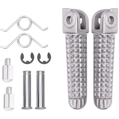 AHL Motocicleta dianteira estribo apoio para os pés conjunto para Yamaha YZF R1 1998-2012/ YZF R6 1999-2012/ YZF R6S 2003-2008 AHL Motocicleta dianteira estribo apoio para os pés conjunto para Yamaha YZF R1 1998-2012/ YZF R6 1999-2012/ YZF R6S 2003-2008