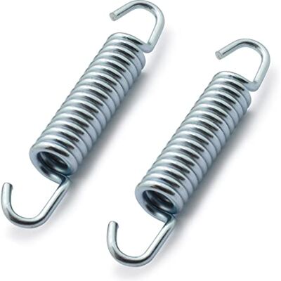 Easyboost Molas de escape silenciador para 50 cc 125 cc AM6 Derbi Cross Quad Rieju (55 mm) Easyboost Molas de escape silenciador para 50 cc 125 cc AM6 Derbi Cross Quad Rieju (55 mm)