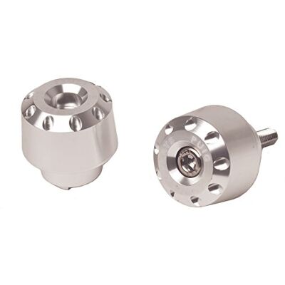 Puig : contrapesos alumínio curto Yamaha cor prata Yamaha -> MT-07 (14-15) MT-09 (13-15) X-MAX 400 (13-15) Puig : contrapesos alumínio curto Yamaha cor prata Yamaha -> MT-07 (14-15) MT-09 (13-15) X-MAX 400 (13-15)