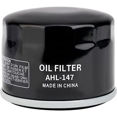 AHL Filtros de óleo para motocicletas compatíveis com YAMAHA YFM660R RAPTOR 660 2001-2005 AHL Filtros de óleo para motocicletas compatíveis com YAMAHA YFM660R RAPTOR 660 2001-2005