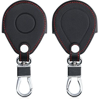kwmobile Capa compatível com Harley Davidson chave para motocicleta capa de couro sintético Case para controlo de controlo automático vermelho / preto kwmobile Capa compatível com Harley Davidson chave para motocicleta capa de couro sintético Case para controlo de controlo automático vermelho / preto
