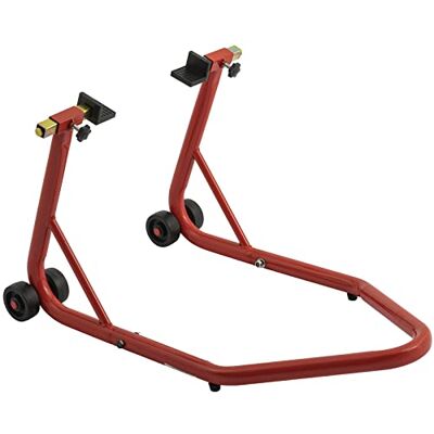 A-pro Elevador traseiro universal cavalete mota vermelho ajustável metal A-pro Elevador traseiro universal cavalete mota vermelho ajustável metal