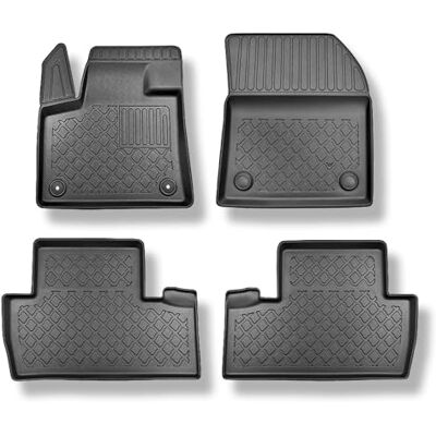 Mossa Tapetes adequados para Peugeot 5008 II SUV (2017-2024) de 4 unidades sin la terceira fila Mossa Tapetes adequados para Peugeot 5008 II SUV (2017-2024) de 4 unidades sin la terceira fila
