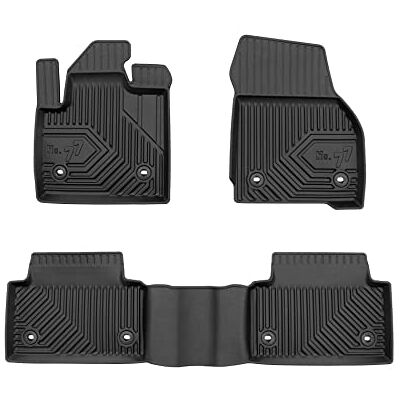Frogum No.77 Tapetes de carro tapetes para Jaguar E-Pace desde 2017 borda alta para todo o ano tamanho Frogum No.77 Tapetes de carro tapetes para Jaguar E-Pace desde 2017 borda alta para todo o ano tamanho