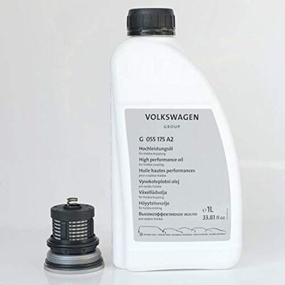 Volkswagen Peças sobresselentes originais Kit mudança diferencial traseira Haldex 2ª geração 02D598574_G052175A2, 1 litro Volkswagen Peças sobresselentes originais Kit mudança diferencial traseira Haldex 2ª geração 02D598574_G052175A2, 1 litro