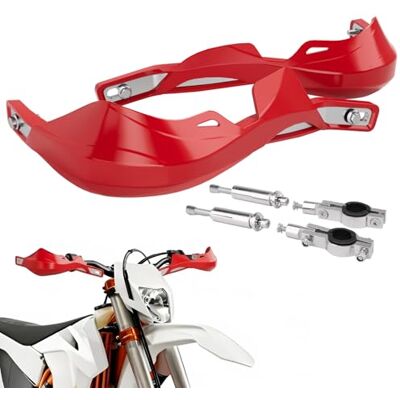 JFG RACING Corrimãos moto, protetor guiador moto-vermelho Para Guiador de 22 mm 28 mm Surron Sur Ron Ultra Bee Talaria Sting XT 600E Beta 50 CR85 Pit Bike JFG RACING Corrimãos moto, protetor guiador moto-vermelho Para Guiador de 22 mm 28 mm Surron Sur Ron Ultra Bee Talaria Sting XT 600E Beta 50 CR85 Pit Bike