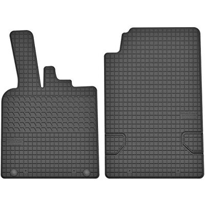 Motohobby Conjunto de tapetes de borracha dianteiros para Smart ForTwo II (2008 – 2015) 2 peças ajuste Motohobby Conjunto de tapetes de borracha dianteiros para Smart ForTwo II (2008 – 2015) 2 peças ajuste