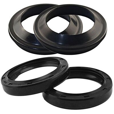 AHL 41 x 53 x 8/10,5 mm retentores para forquilhas selo de óleo e guarda-pó para Kawasaki EN500C Vulcan 500 LTD 1996-2000 AHL 41 x 53 x 8/10,5 mm retentores para forquilhas selo de óleo e guarda-pó para Kawasaki EN500C Vulcan 500 LTD 1996-2000