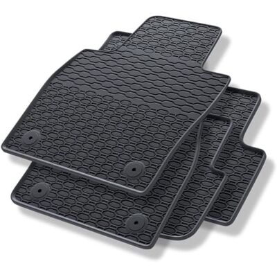Mossa Tapetes de borracha adequados para Seat Ibiza V Hatchback 2017-. 4 unidades preto Mossa Tapetes de borracha adequados para Seat Ibiza V Hatchback 2017-. 4 unidades preto