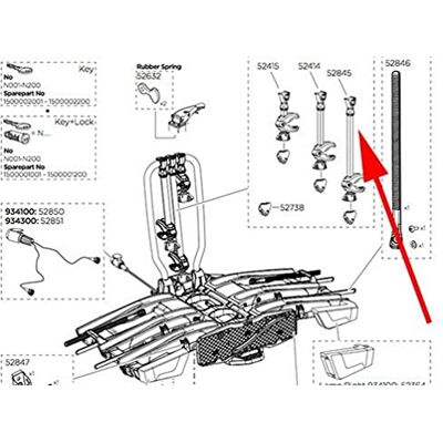 Thule Peças de reposição (934) Thule Peças de reposição (934)