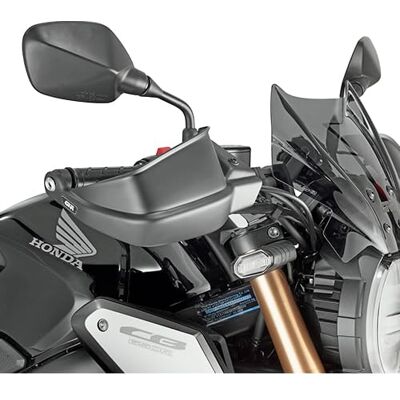 GIVI Protetor de mãos de ABS, preto, tamanho 40 GIVI Protetor de mãos de ABS, preto, tamanho 40