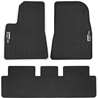 Upgrade4cars Tapetes de Carro Compatíveis com Tesla Model 3 Conjunto Completo de Tapetes Antiderrapantes Juego Completo de Alfombras Antideslizantes & práctico Fácil de usar y guardar para Verano & Invierno Upgrade4cars Tapetes de Carro Compatíveis com Tesla Model 3 Conjunto Completo de Tapetes Antiderrapantes Juego Completo de Alfombras Antideslizantes & práctico Fácil de usar y guardar para Verano & Invierno