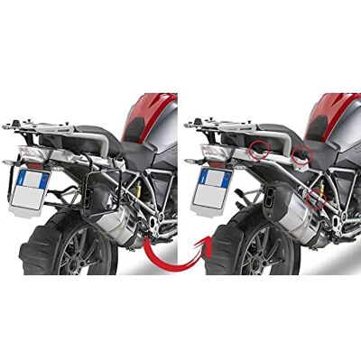 GIVI Porte-bagage tubulaire monokey boîtes pour BMW r1200gs 2013 GIVI Porte-bagage tubulaire monokey boîtes pour BMW r1200gs 2013