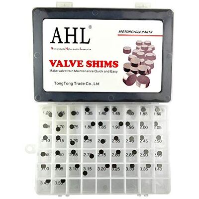 AHL 47 peças 7,48 mm Kit de folgas de válvulas ajustáveis para motocicletas para Yamaha YZF-R6 1999-2009 AHL 47 peças 7,48 mm Kit de folgas de válvulas ajustáveis para motocicletas para Yamaha YZF-R6 1999-2009