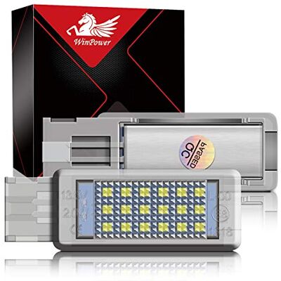 WinPower LED Luz para Espaço dos Pés Luz sob a Porta Lâmpada de Bagagem Lâmpada de Porta-luvas Luzes de Porta-malas 6000K Branco Compatível com Passat B6/B7/B8 Golf 5/6/7/plus A3/S3 8L A4/S4 B5 RS4 WinPower LED Luz para Espaço dos Pés Luz sob a Porta Lâmpada de Bagagem Lâmpada de Porta-luvas Luzes de Porta-malas 6000K Branco Compatível com Passat B6/B7/B8 Golf 5/6/7/plus A3/S3 8L A4/S4 B5 RS4