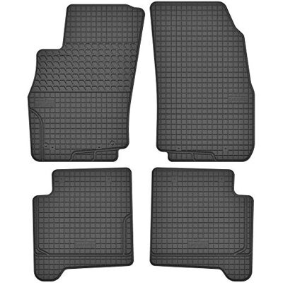 Motohobby Conjunto de tapetes de borracha para Fiat grande ponto (2005 – 2009) / ponto EVO (2009-2012) / ponto 12 ' (2012-2018) / linha (2007-2015) – ajuste Motohobby Conjunto de tapetes de borracha para Fiat grande ponto (2005 – 2009) / ponto EVO (2009-2012) / ponto 12 ' (2012-2018) / linha (2007-2015) – ajuste
