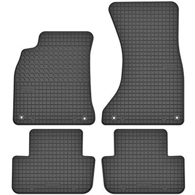 Motohobby Conjunto de tapetes de borracha para Audi A4 B8/A5 8F (2008-2015), ajuste Motohobby Conjunto de tapetes de borracha para Audi A4 B8/A5 8F (2008-2015), ajuste