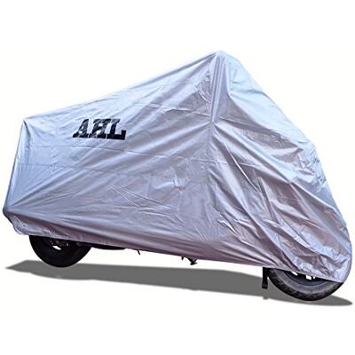 AHL Capa para motocicleta capa protetora capa resistente à prova de UV (prata, XXXL) AHL Capa para motocicleta capa protetora capa resistente à prova de UV (prata, XXXL)
