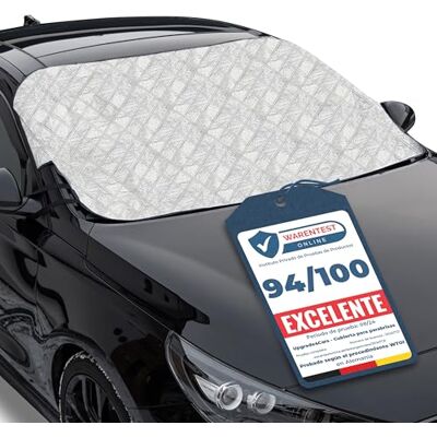 Upgrade4cars Protetor de Para-brisas para Carro Cobertura Exterior para Sol Accesorio práctico para el vehículo Fácil de usar y guardar Apto para todas las estaciones Verano & Invierno Upgrade4cars Protetor de Para-brisas para Carro Cobertura Exterior para Sol Accesorio práctico para el vehículo Fácil de usar y guardar Apto para todas las estaciones Verano & Invierno