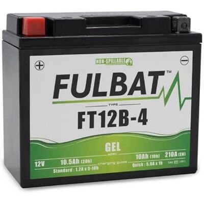 Yuasa Bateria gel FULBAT YT12B-BS FT12B-4 para Ducati Scrambler 800 Streetfighter desmose Yuasa Bateria gel FULBAT YT12B-BS FT12B-4 para Ducati Scrambler 800 Streetfighter desmose