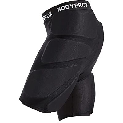 Bodyprox - acolchoado - Preto - Proteção 3D - Calções protetores Bodyprox - acolchoado - Preto - Proteção 3D - Calções protetores