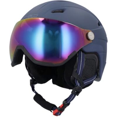 CMP Capacete de esqui Wa-2 com viseira, marinho, L CMP Capacete de esqui Wa-2 com viseira, marinho, L