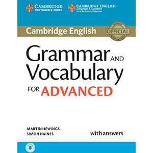 Hewings,Martin Grammar and Vocabulary for Advanced Book with Answers and Audio Hewings,Martin Grammar and Vocabulary for Advanced Book with Answers and Audio