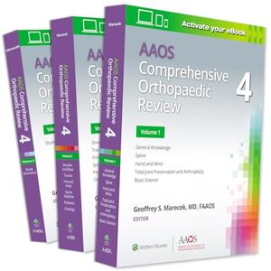 Marecek MD FAAOS, Geoffrey AAOS Comprehensive Orthopaedic Review 4: Print + Ebook (AAOS American Academy of Orthopaedic Surgeons) Marecek MD FAAOS, Geoffrey AAOS Comprehensive Orthopaedic Review 4: Print + Ebook (AAOS American Academy of Orthopaedic Surgeons)