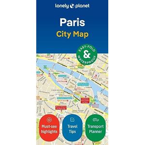 Planet, Lonely Mapa de Paris City: Durável, impermeável, mapa de planeamento fácil com atrações e passeios de caminhada (Compact City Planning Maps) Planet, Lonely Mapa de Paris City: Durável, impermeável, mapa de planeamento fácil com atrações e passeios de caminhada (Compact City Planning Maps)