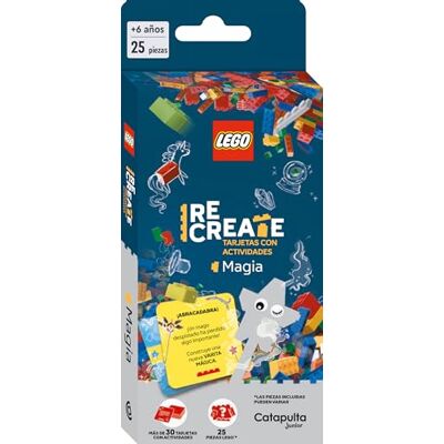 Varios Lego Recreate magia construcción tarjetas con actividades Varios Lego Recreate magia construcción tarjetas con actividades