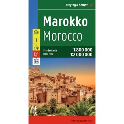 Freytag-Berndt Marocco 1:800.000-1:2.000.000: Wegenkaart 1:800 000 / 1:2 000 000 (Auto karte) Freytag-Berndt Marocco 1:800.000-1:2.000.000: Wegenkaart 1:800 000 / 1:2 000 000 (Auto karte)