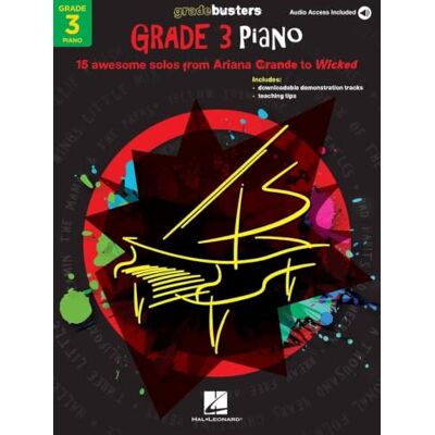 Various Gradebusters: Grade 3 Piano Songbook Popular Piano/Vocal Sheet Music for Grade 3 Students Solo Pieces with Audio Access for Practice and Exams Engaging Repertoire for Confident Performance Various Gradebusters: Grade 3 Piano Songbook Popular Piano/Vocal Sheet Music for Grade 3 Students Solo Pieces with Audio Access for Practice and Exams Engaging Repertoire for Confident Performance