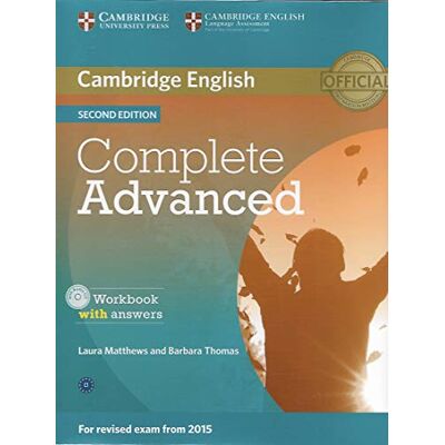 Laura Matthews Complete Advanced Workbook with answers with Audio CD 2nd Edition Laura Matthews Complete Advanced Workbook with answers with Audio CD 2nd Edition