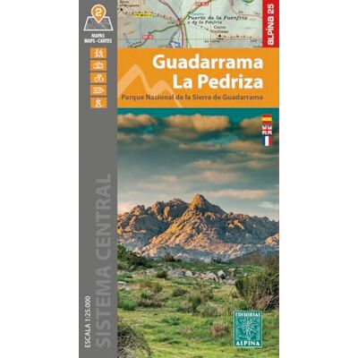 EDITORIAL ALPINA, SL Guadarrama La Pedriza Carpeta + 2 Mapas EDITORIAL ALPINA, SL Guadarrama La Pedriza Carpeta + 2 Mapas