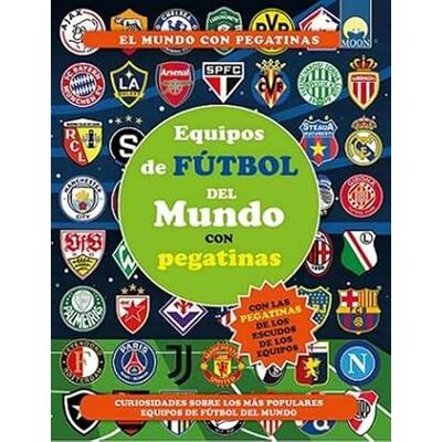 MOON EQUIPOS DE FÚTBOL DEL MUNDO CON PEGATINAS MOON EQUIPOS DE FÚTBOL DEL MUNDO CON PEGATINAS