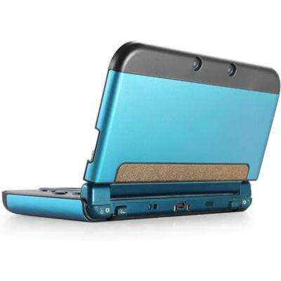TNP Products TNP Capa protetora para New Nintendo 3DS XL LL 2015, capa de alumínio e plástico para New Nintendo 3DS XL LL, proteção contra riscos de riscos, proteção de ecrã, cor azul celeste celeste TNP Products TNP Capa protetora para New Nintendo 3DS XL LL 2015, capa de alumínio e plástico para New Nintendo 3DS XL LL, proteção contra riscos de riscos, proteção de ecrã, cor azul celeste celeste