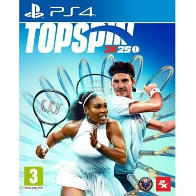 2K Jogo de vídeo PlayStation 4 Games Top Spin 25 (FR) 2K Jogo de vídeo PlayStation 4 Games Top Spin 25 (FR)