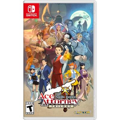 Capcom Apollo Justice: Ace Attorney Trilogy for Nintendo Switch Capcom Apollo Justice: Ace Attorney Trilogy for Nintendo Switch