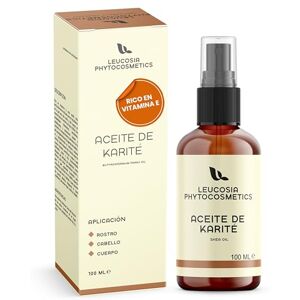 Leucosia Phytocosmetics Manteiga de Karite Pura Liquid 100 ml, óleo natural de Karite, nutritivo e regenerador para corpo, rosto e cabelo, manteiga corporal líquida hidratante natural multiusos pele seca e cabelos Leucosia Phytocosmetics Manteiga de Karite Pura Liquid 100 ml, óleo natural de Karite, nutritivo e regenerador para corpo, rosto e cabelo, manteiga corporal líquida hidratante natural multiusos pele seca e cabelos