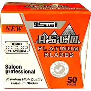 Lord 50 lâminas de barbear Asco Platinum Lord 50 lâminas de barbear Asco Platinum