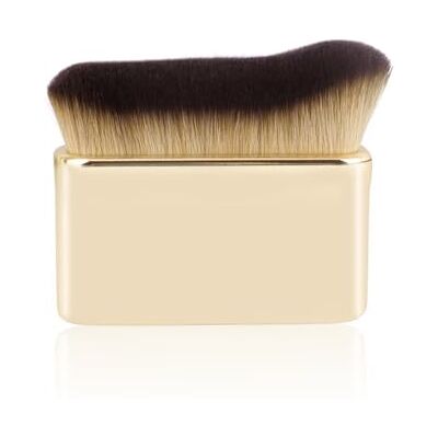 NyxSeat 1 pincel para bronzeamento, base de maquilhagem, contorno corporal, escova de cerdas macias, pincel de maquilhagem, ferramenta de beleza, adequado para o rosto, o corpo, (dourado) NyxSeat 1 pincel para bronzeamento, base de maquilhagem, contorno corporal, escova de cerdas macias, pincel de maquilhagem, ferramenta de beleza, adequado para o rosto, o corpo, (dourado)