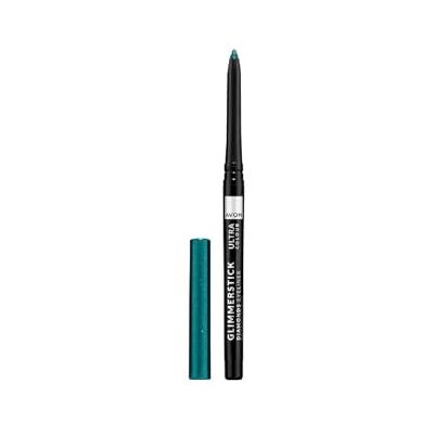 AVON Delineador de Olhos Diamonds Glimmerstick Tonalidade Teal Sparkle Delineador de Olhos com Vitamina E Cor de Alto Impacto Acabado Brilhante e Luminoso Cor Verde Azulado Delineador waterproof con vitamina E y partículas brillantes para un trazo inte AVON Delineador de Olhos Diamonds Glimmerstick Tonalidade Teal Sparkle Delineador de Olhos com Vitamina E Cor de Alto Impacto Acabado Brilhante e Luminoso Cor Verde Azulado Delineador waterproof con vitamina E y partículas brillantes para un trazo inte