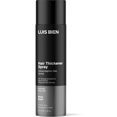 Luis Bien Spray corretivo para o cabelo Espessante e eficaz anti-calvície Cabelos densos 100 ml (preto) Luis Bien Spray corretivo para o cabelo Espessante e eficaz anti-calvície Cabelos densos 100 ml (preto)