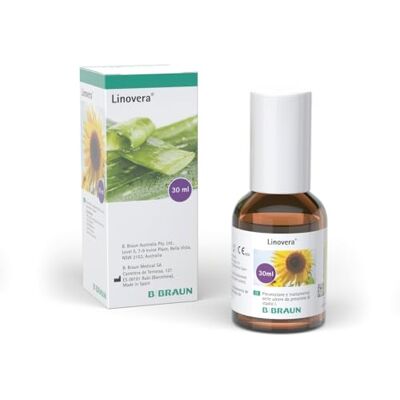 BBraun Linovera Spray, tratamento para úlceras por pressão, com ácidos gordos hiperoxigenados, aloé vera e centella asiática, 30 ml BBraun Linovera Spray, tratamento para úlceras por pressão, com ácidos gordos hiperoxigenados, aloé vera e centella asiática, 30 ml