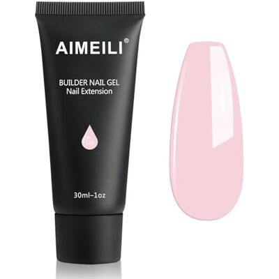 AIMEILI 30 ml Construtor de gel extensão de unhas verniz de unhas semipermanente unhas semipermanentes construção gel unhas dicas molde rápido dedo UV LED 040 AIMEILI 30 ml Construtor de gel extensão de unhas verniz de unhas semipermanente unhas semipermanentes construção gel unhas dicas molde rápido dedo UV LED 040