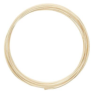 Creative Fio de alumínio redondo 5 m x 2 mm Light Gold (dourado) – fio flexível metálico para bijutaria, arranjos florais e artesanato Creative Fio de alumínio redondo 5 m x 2 mm Light Gold (dourado) – fio flexível metálico para bijutaria, arranjos florais e artesanato