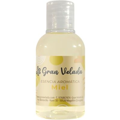 GRAN VELADA Essência cromática de mel concentrada para cosméticos e sabonetes, aroma doce, floral e em pó, perfeito para geles, champôs e cremes, 50 ml GRAN VELADA Essência cromática de mel concentrada para cosméticos e sabonetes, aroma doce, floral e em pó, perfeito para geles, champôs e cremes, 50 ml