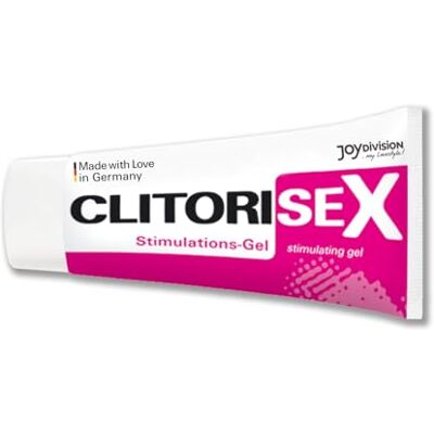 JOYDIVISION CLITORISEX Gel 25 ml gel de estimulação para si gel de cuidado dermatologicamente testado gel de massagem estimulante e estimulante da circulação sanguínea JOYDIVISION CLITORISEX Gel 25 ml gel de estimulação para si gel de cuidado dermatologicamente testado gel de massagem estimulante e estimulante da circulação sanguínea