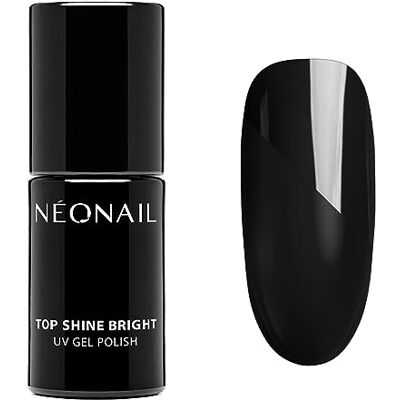 NÉONAIL Pinta-unhas semipermanentes 7,2 ml Top Coat semipermanente Top Shine Bright vernizes semipermanentes para unhas gel unhas manicure top esmalte gel UV LED, verniz de unhas NÉONAIL Pinta-unhas semipermanentes 7,2 ml Top Coat semipermanente Top Shine Bright vernizes semipermanentes para unhas gel unhas manicure top esmalte gel UV LED, verniz de unhas